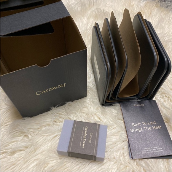 Caraway black magnetic pan racks storage organizer - Picture 3 of 3